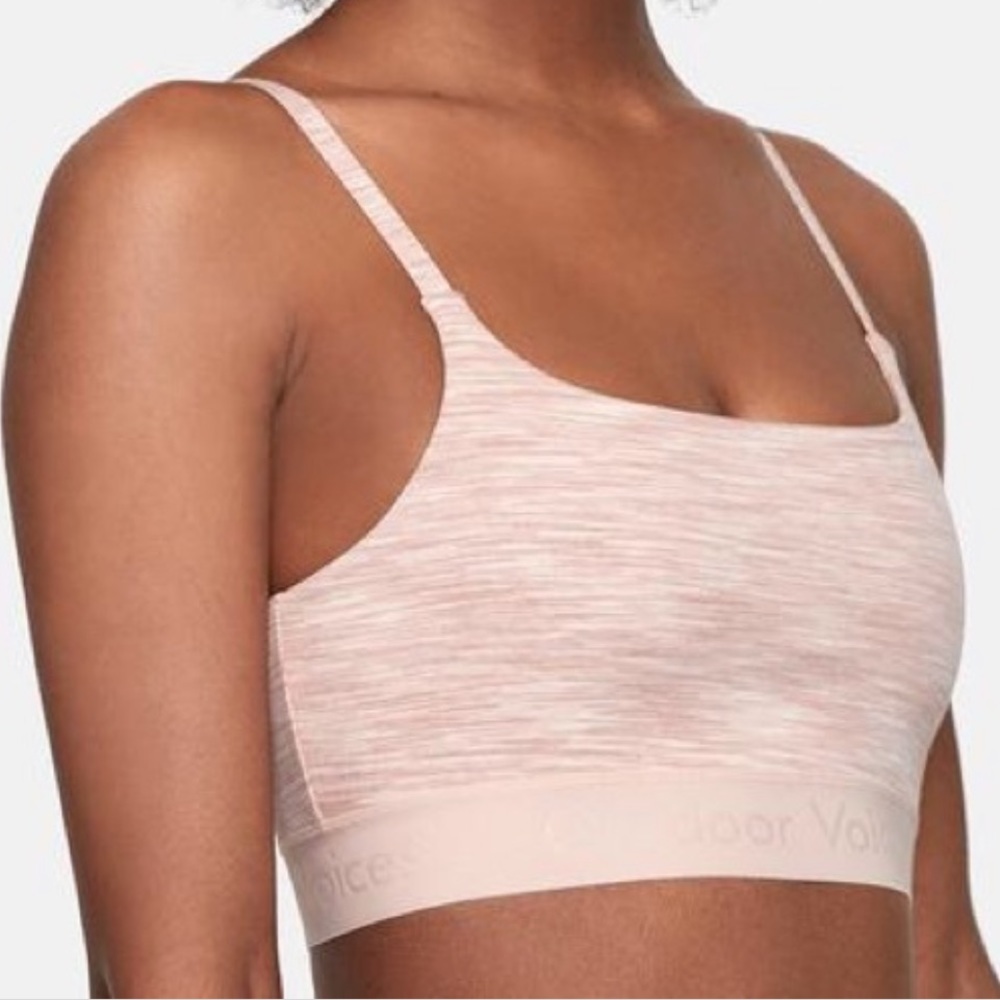 Outdoor Voices Rose Quartz Strata Freestyle Bra